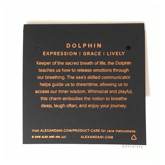 🆕 ALEX AND ANI dolphin bracelet - Picture 6 of 6